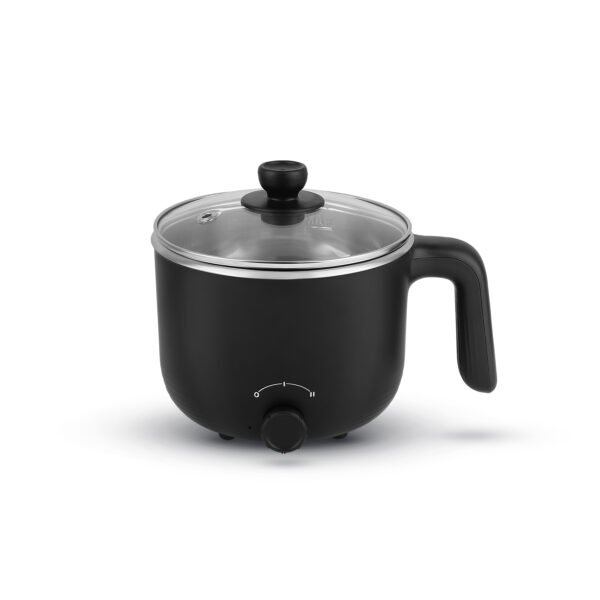 Black-Steamer-2 Flexicook Multipurpose Electric Kettle 1.2Ltr